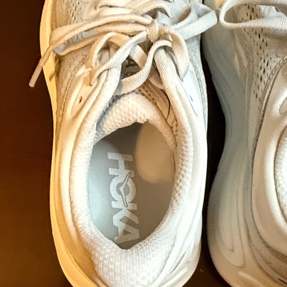 Hoka Women's Gray Athletic Shoes - Picture 7 of 9